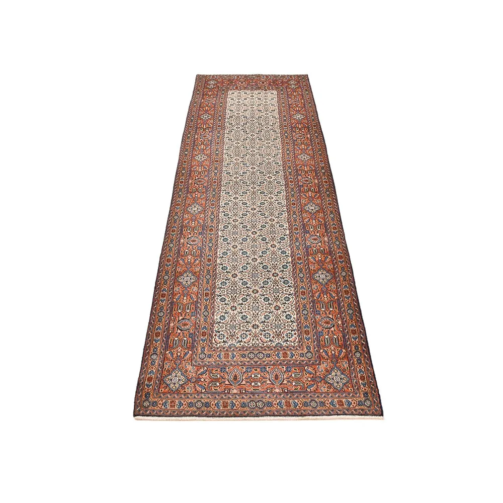 Løper Persisk teppe - klassisk - 301 x 85 cm - flerfarget