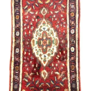 Løper Persisk teppe - klassisk - 304 x 86 cm - rød