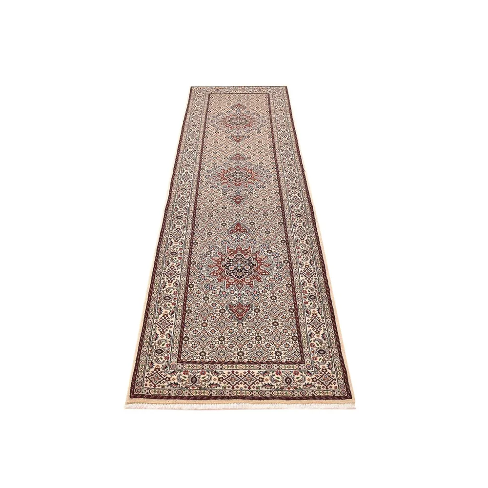 Løper Persisk teppe - klassisk - 310 x 83 cm - beige