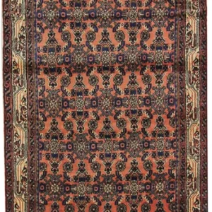 Løper Persisk teppe - klassisk - 315 x 108 cm - rosa