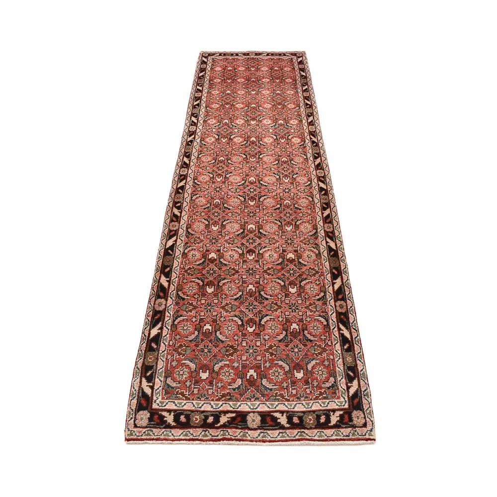 Løper Persisk teppe - klassisk - 315 x 88 cm - lys rød