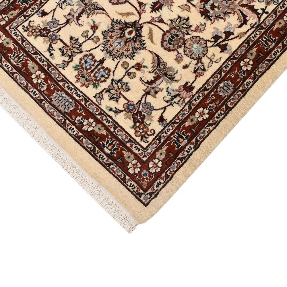 Løper Persisk teppe - klassisk - 403 x 75 cm - lys beige