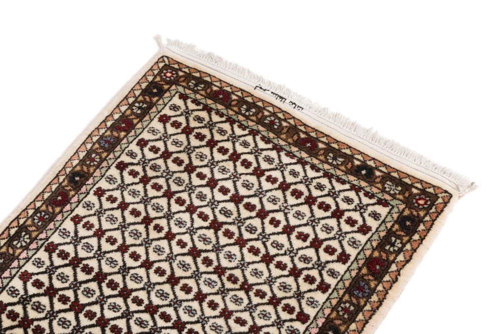 Løper Persisk teppe - Mir - 190 x 63 cm - lys beige