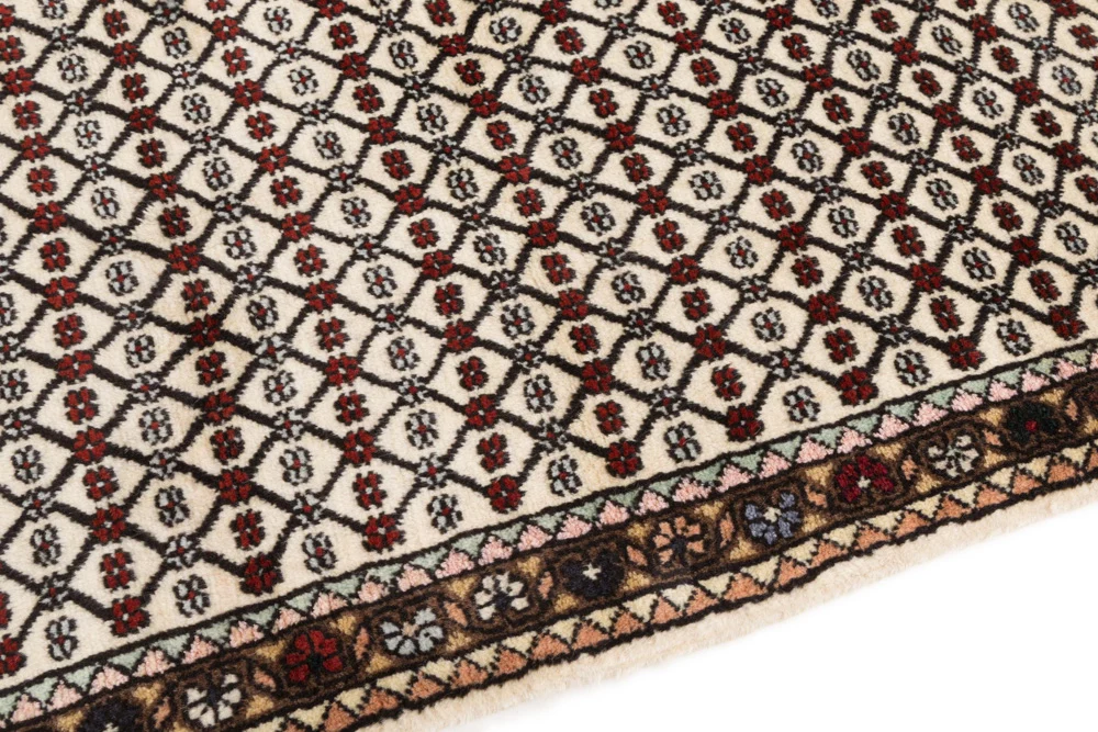 Løper Persisk teppe - Mir - 190 x 63 cm - lys beige