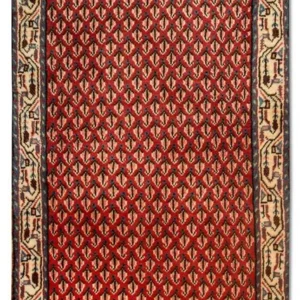 Løper Persisk teppe - Mir - 197 x 80 cm - rød