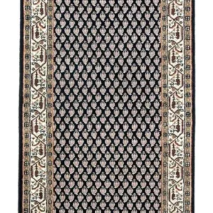 Løper Persisk teppe - Mir - 244 x 83 cm - mørkeblå