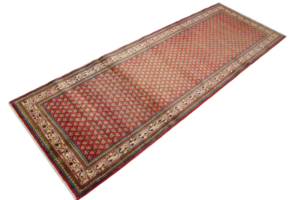 Løper Persisk teppe - Mir - 300 x 105 cm - rust