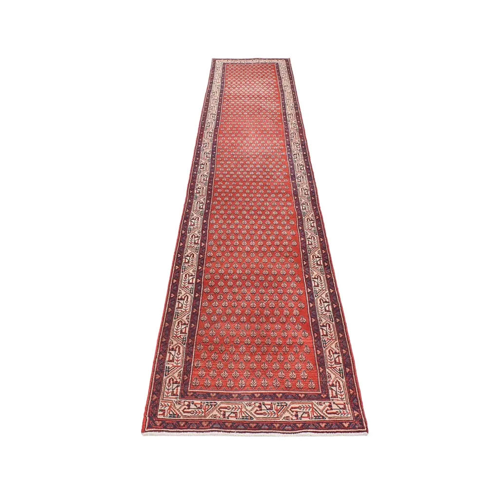 Løper Persisk teppe - Mir - 462 x 77 cm - rust