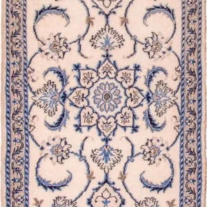 Løper Persisk teppe - Nain - 143 x 69 cm - beige