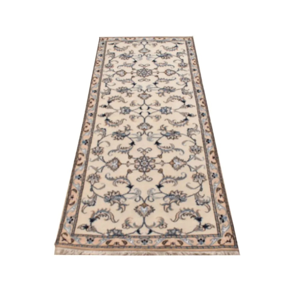 Løper Persisk teppe - Nain - 200 x 80 cm - beige