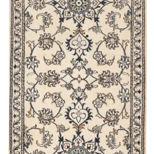 Løper Persisk teppe - Nain - 201 x 77 cm - beige