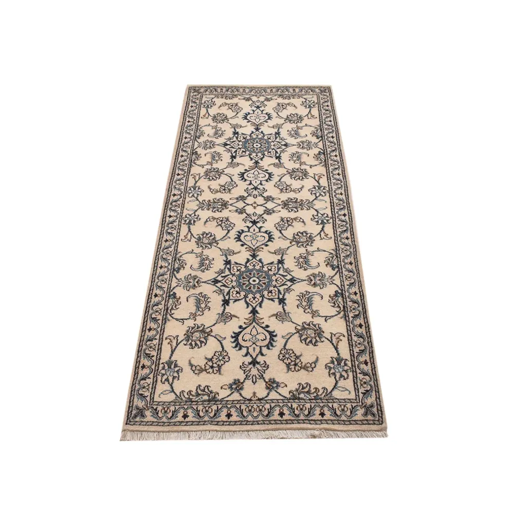 Løper Persisk teppe - Nain - 201 x 77 cm - beige