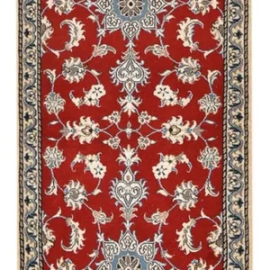 Løper Persisk teppe - Nain - 209 x 80 cm - rød