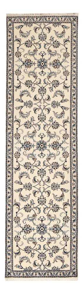 Løper Persisk teppe - Nain - 288 x 78 cm - beige