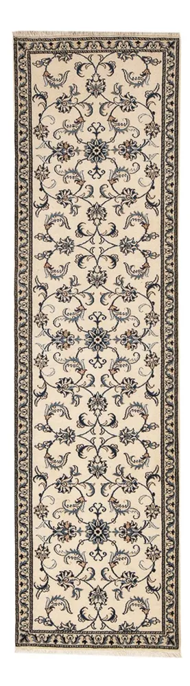 Løper Persisk teppe - Nain - 297 x 79 cm - beige