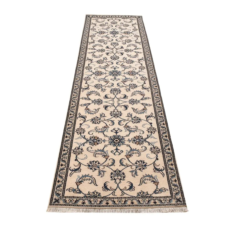 Løper Persisk teppe - Nain - 297 x 79 cm - beige