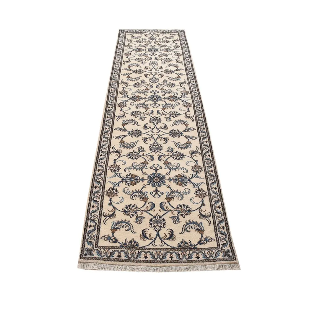 Løper Persisk teppe - Nain - 310 x 77 cm - beige