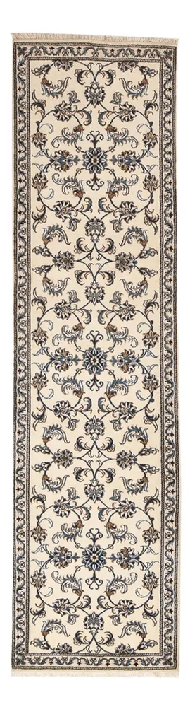 Løper Persisk teppe - Nain - 311 x 79 cm - beige