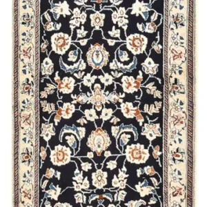 Løper Persisk teppe - Nain - Royal - 180 x 68 cm - mørkeblå