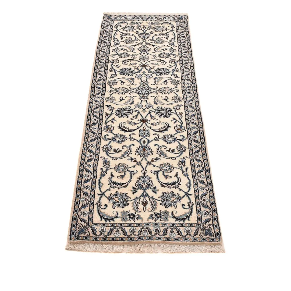 Løper Persisk teppe - Nain - Royal - 195 x 59 cm - krem