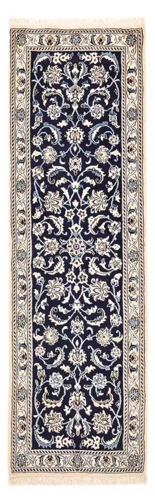 Løper Persisk teppe - Nain - Royal - 197 x 61 cm - mørkeblå
