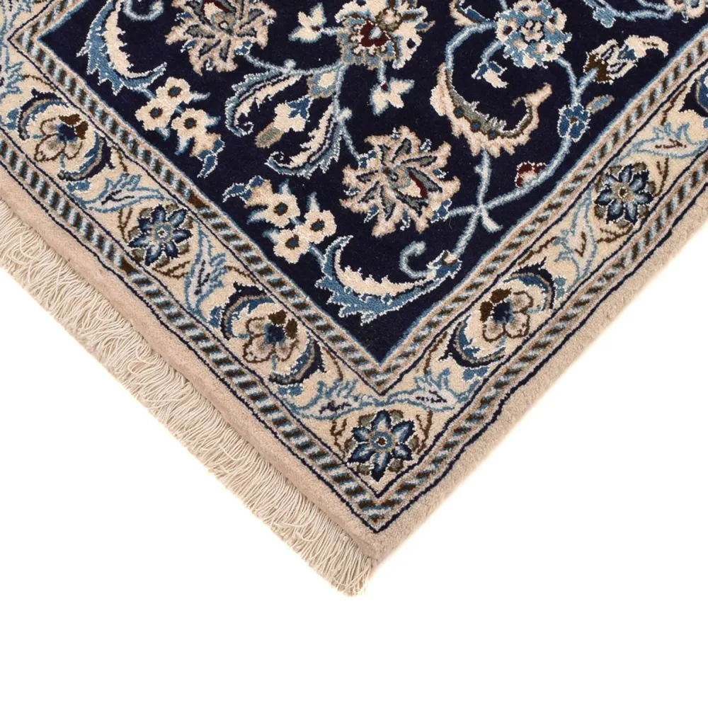 Løper Persisk teppe - Nain - Royal - 197 x 61 cm - mørkeblå