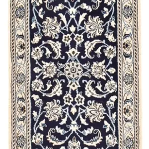Løper Persisk teppe - Nain - Royal - 197 x 61 cm - mørkeblå