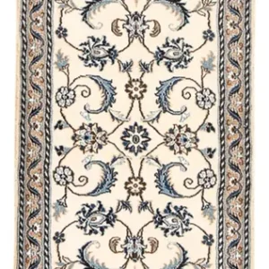 Løper Persisk teppe - Nain - Royal - 200 x 60 cm - krem