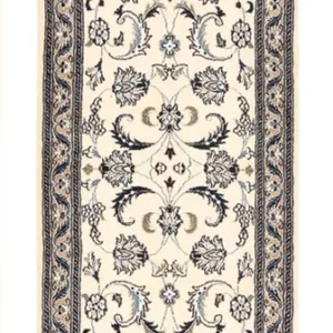 Løper Persisk teppe - Nain - Royal - 202 x 58 cm - krem