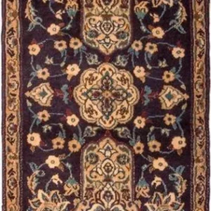 Løper Persisk teppe - Nain - Royal - 202 x 59 cm - mørkeblå