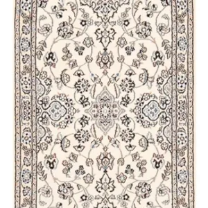 Løper Persisk teppe - Nain - Royal - 215 x 71 cm - krem
