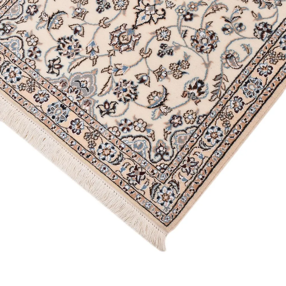 Løper Persisk teppe - Nain - Royal - 215 x 71 cm - krem