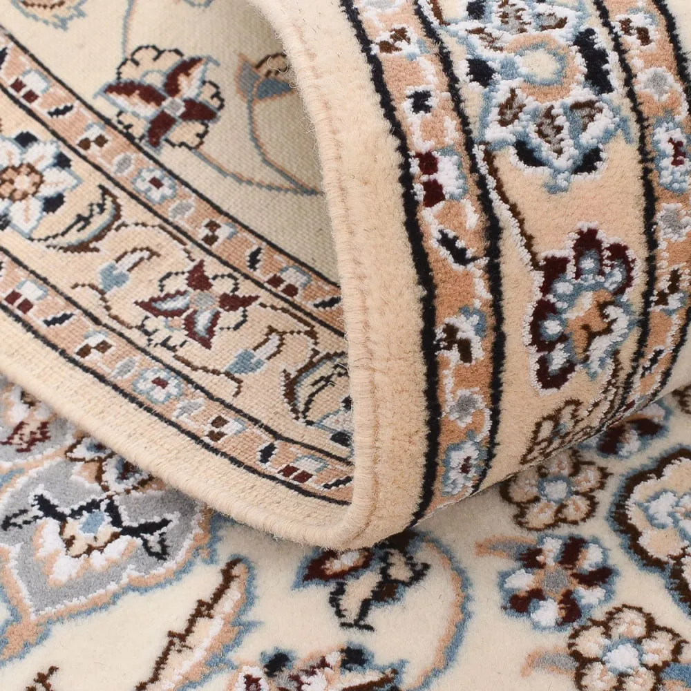 Løper Persisk teppe - Nain - Royal - 220 x 70 cm - krem