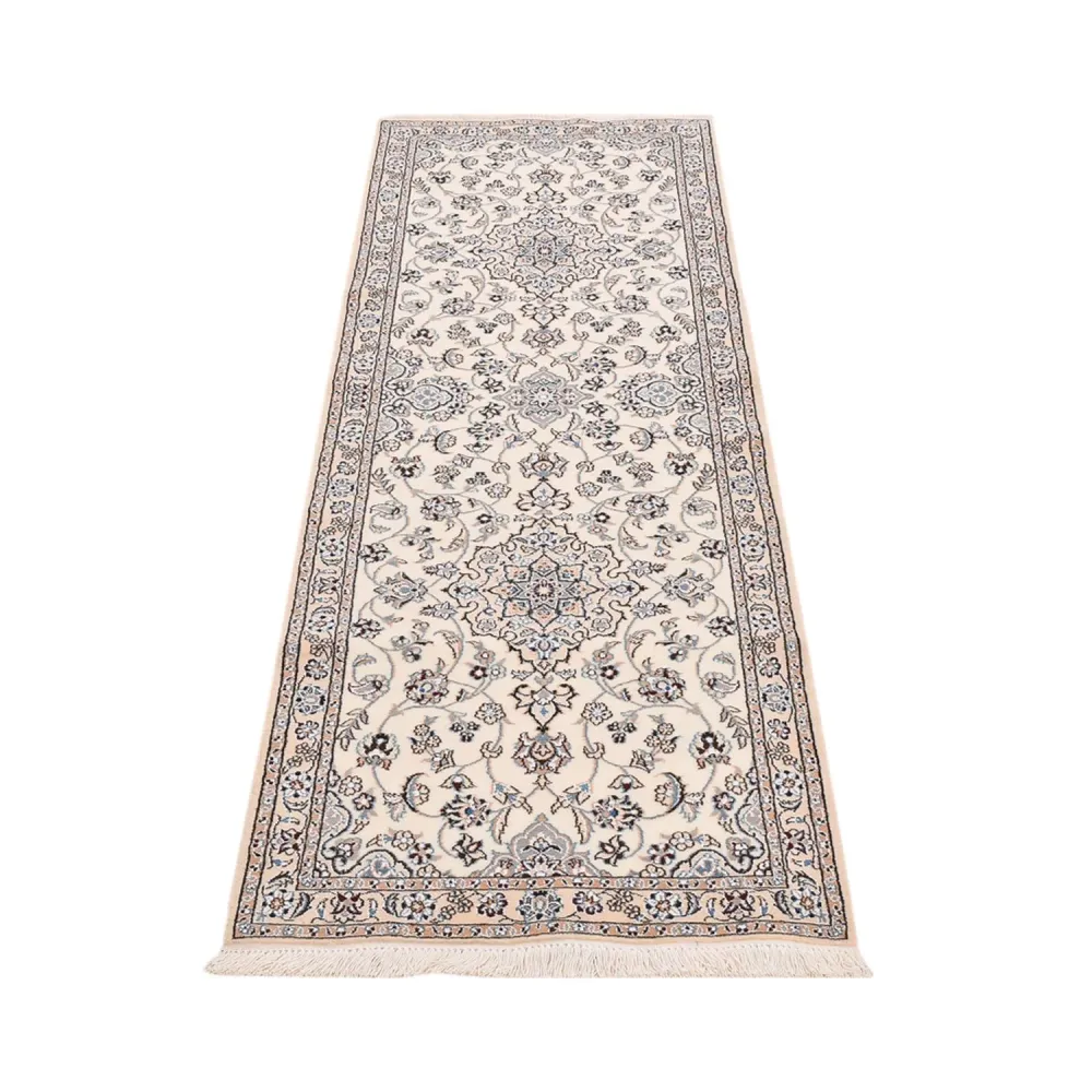 Løper Persisk teppe - Nain - Royal - 220 x 70 cm - krem