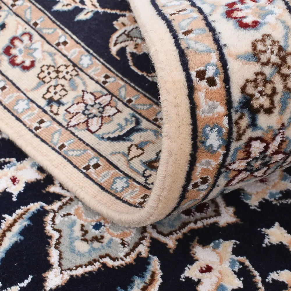 Løper Persisk teppe - Nain - Royal - 220 x 72 cm - mørkeblå