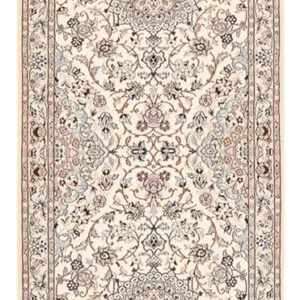 Løper Persisk teppe - Nain - Royal - 241 x 92 cm - krem