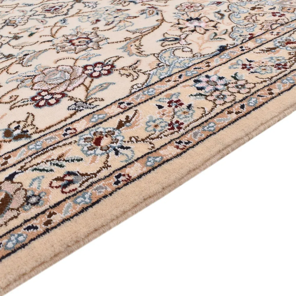 Løper Persisk teppe - Nain - Royal - 241 x 92 cm - krem