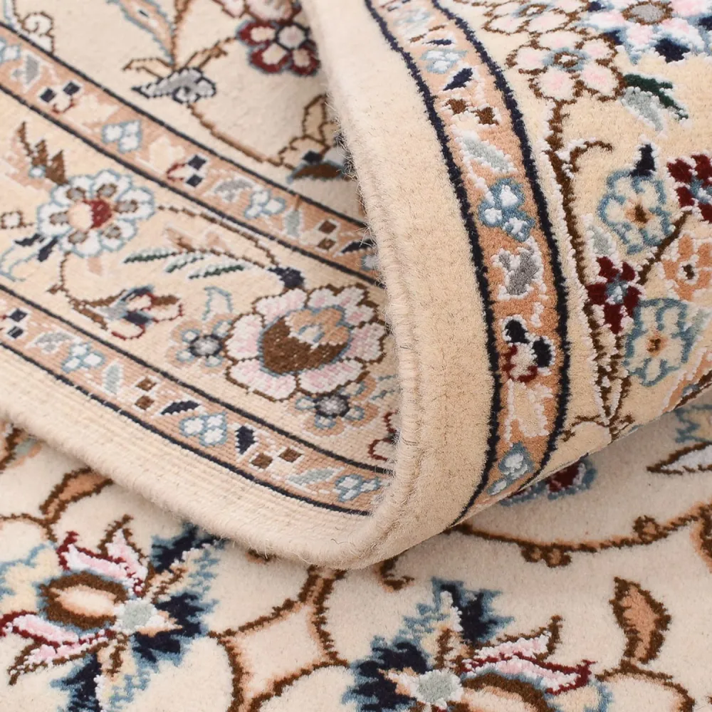 Løper Persisk teppe - Nain - Royal - 241 x 92 cm - krem