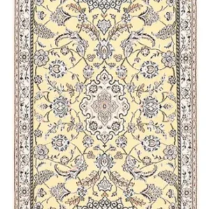 Løper Persisk teppe - Nain - Royal - 263 x 90 cm - beige