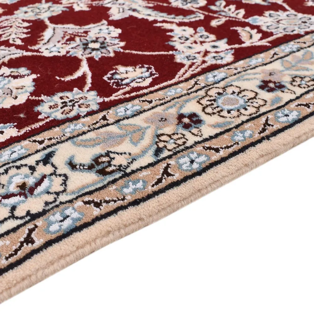 Løper Persisk teppe - Nain - Royal - 275 x 93 cm - rød