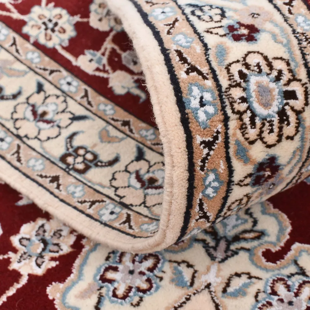 Løper Persisk teppe - Nain - Royal - 275 x 93 cm - rød