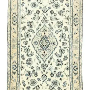 Løper Persisk teppe - Nain - Royal - 285 x 87 cm - naturhvit