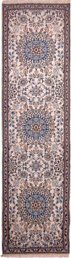Løper Persisk teppe - Nain - Royal - 295 x 81 cm - beige