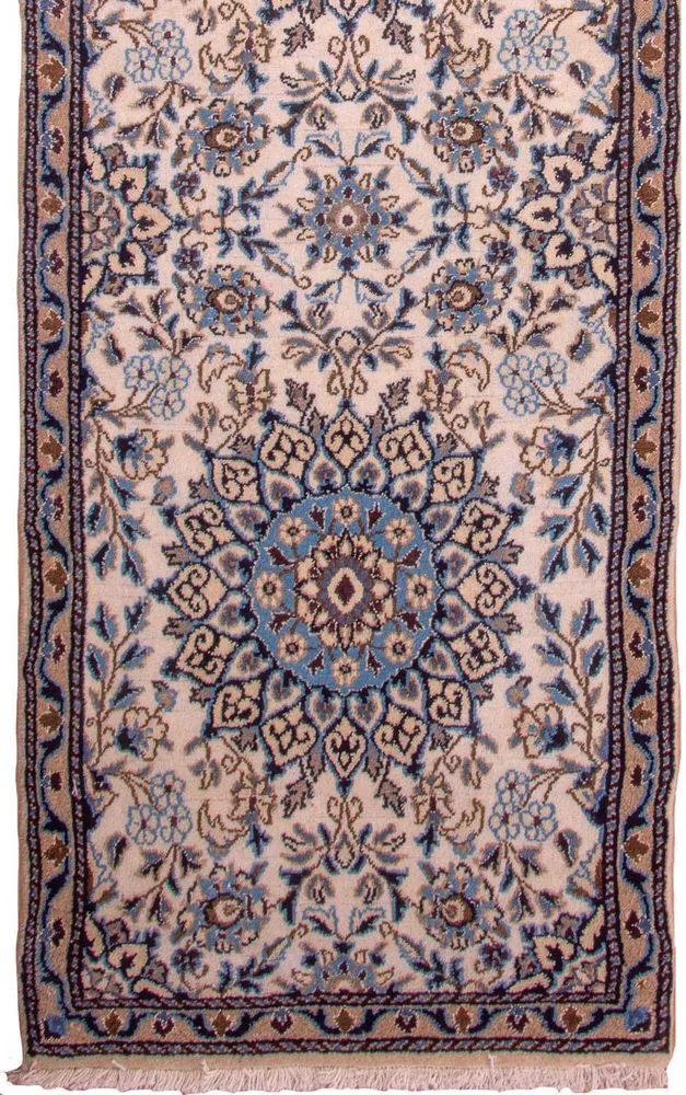 Løper Persisk teppe - Nain - Royal - 295 x 81 cm - beige