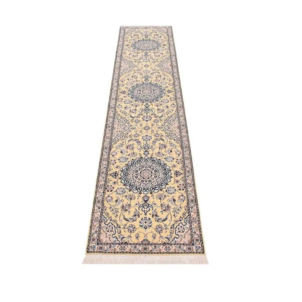 Løper Persisk teppe - Nain - Royal - 309 x 61 cm - beige