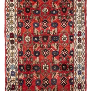 Løper Persisk teppe - Nomadisk - 116 x 54 cm - terrakotta