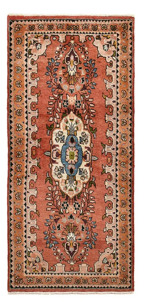 Løper Persisk teppe - Nomadisk - 160 x 73 cm - rød