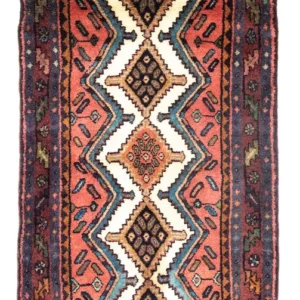 Løper Persisk teppe - Nomadisk - 170 x 83 cm - oransje