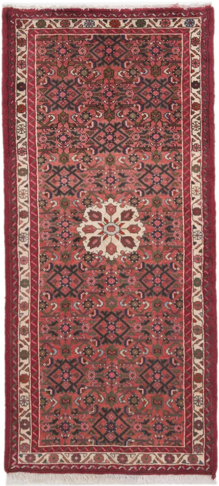 Løper Persisk teppe - Nomadisk - 175 x 78 cm - rød