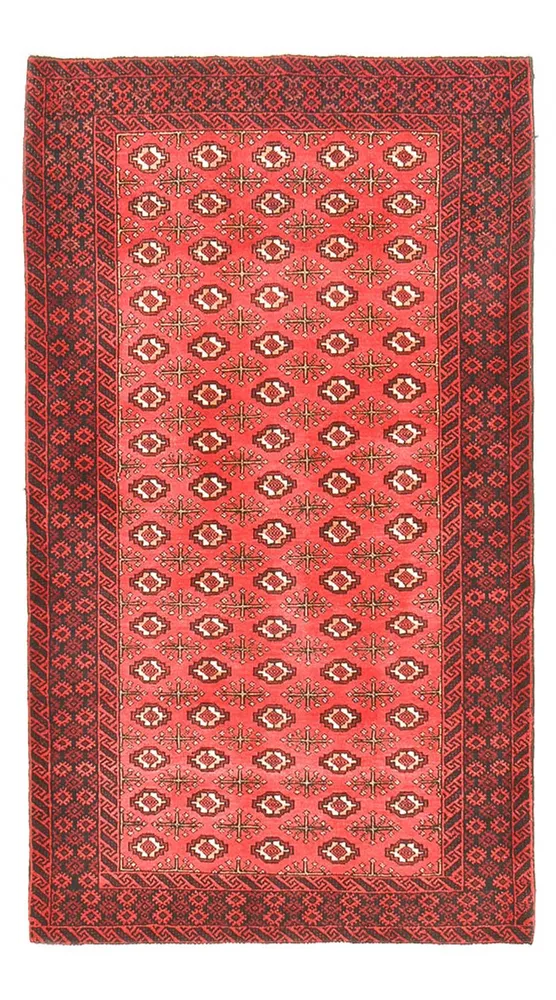 Løper Persisk teppe - Nomadisk - 178 x 102 cm - rød